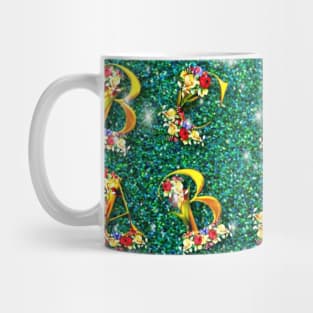 Sparkling Typography Pattern Mug